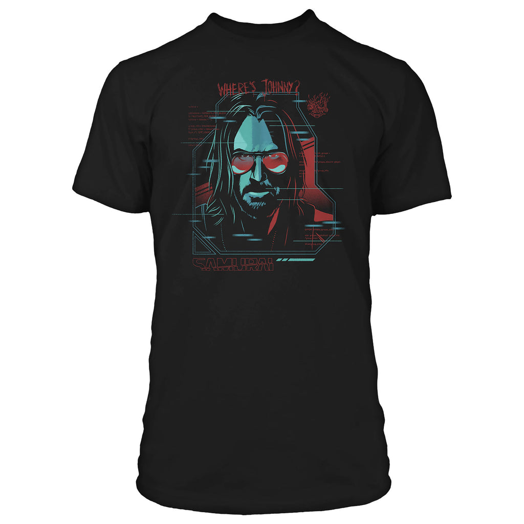 Produktbild Cyberpunk 2077 - Digital Ghost T-shirt svart