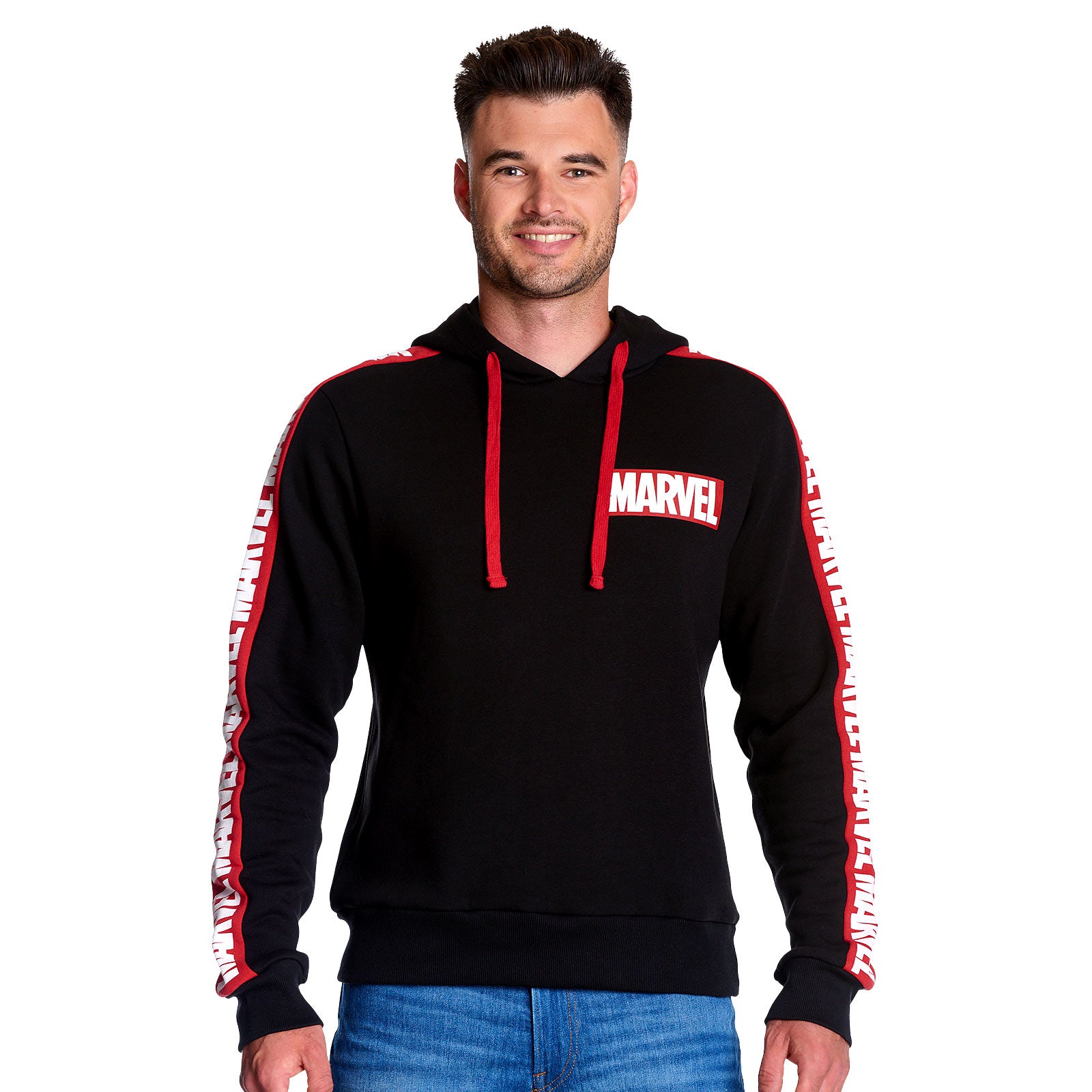 Product image Marvel - Logo Hoodie with Sleeve Print Black