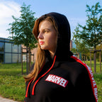 Produktbild Marvel - Huvtröja med ärmtryck svart