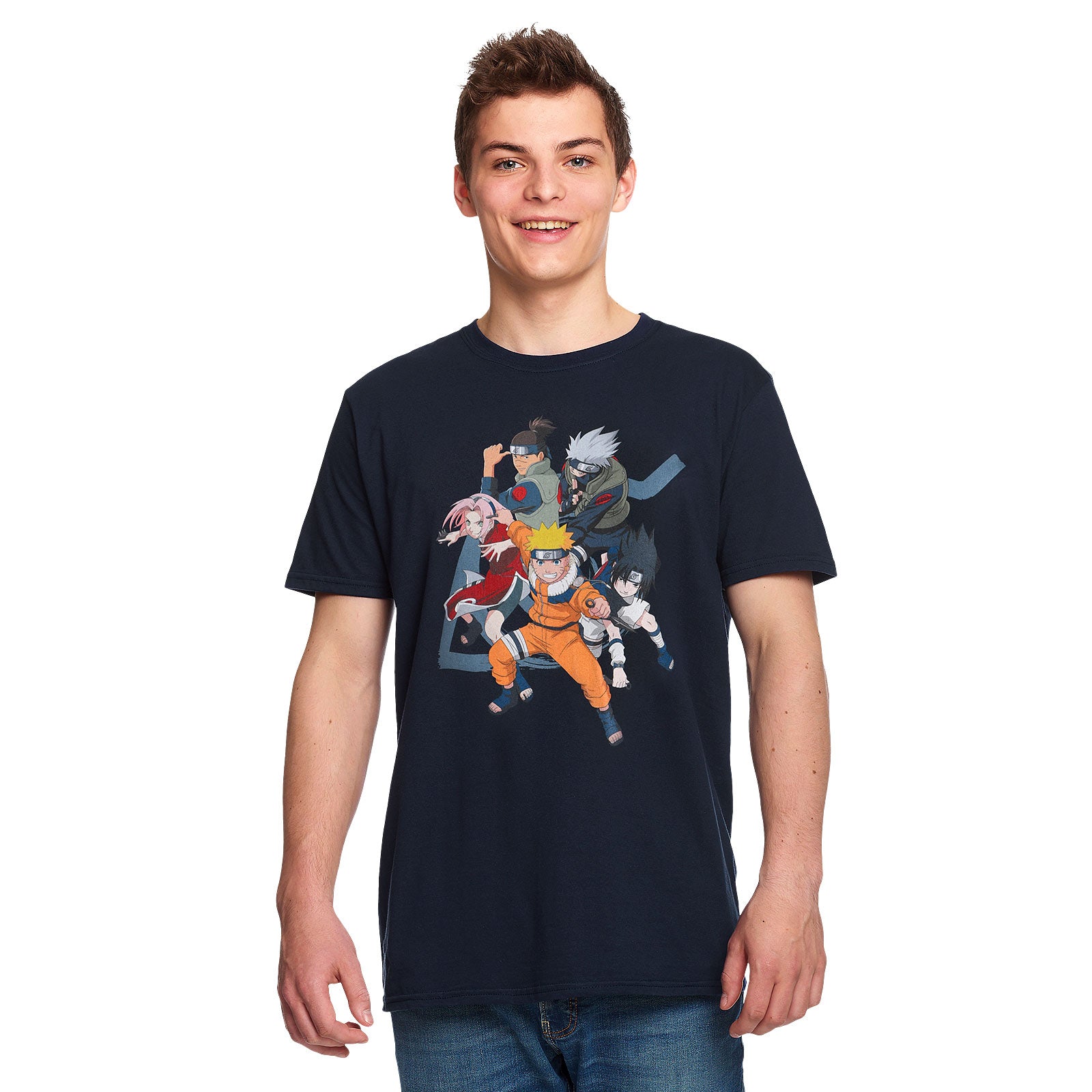 Produktbild Naruto - Konoha Team T-shirt blå