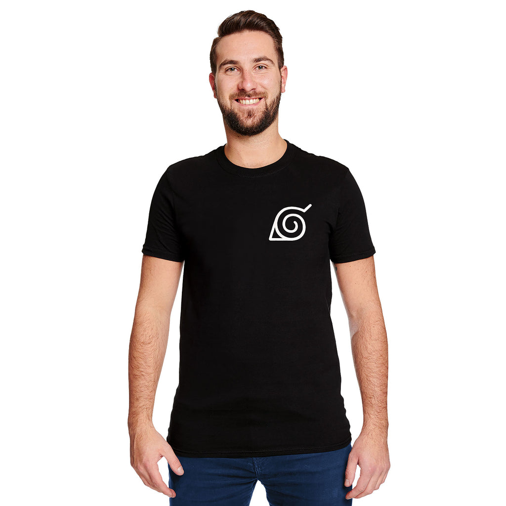 Produktbild Naruto - Konoha Mini Symbol T-shirt svart