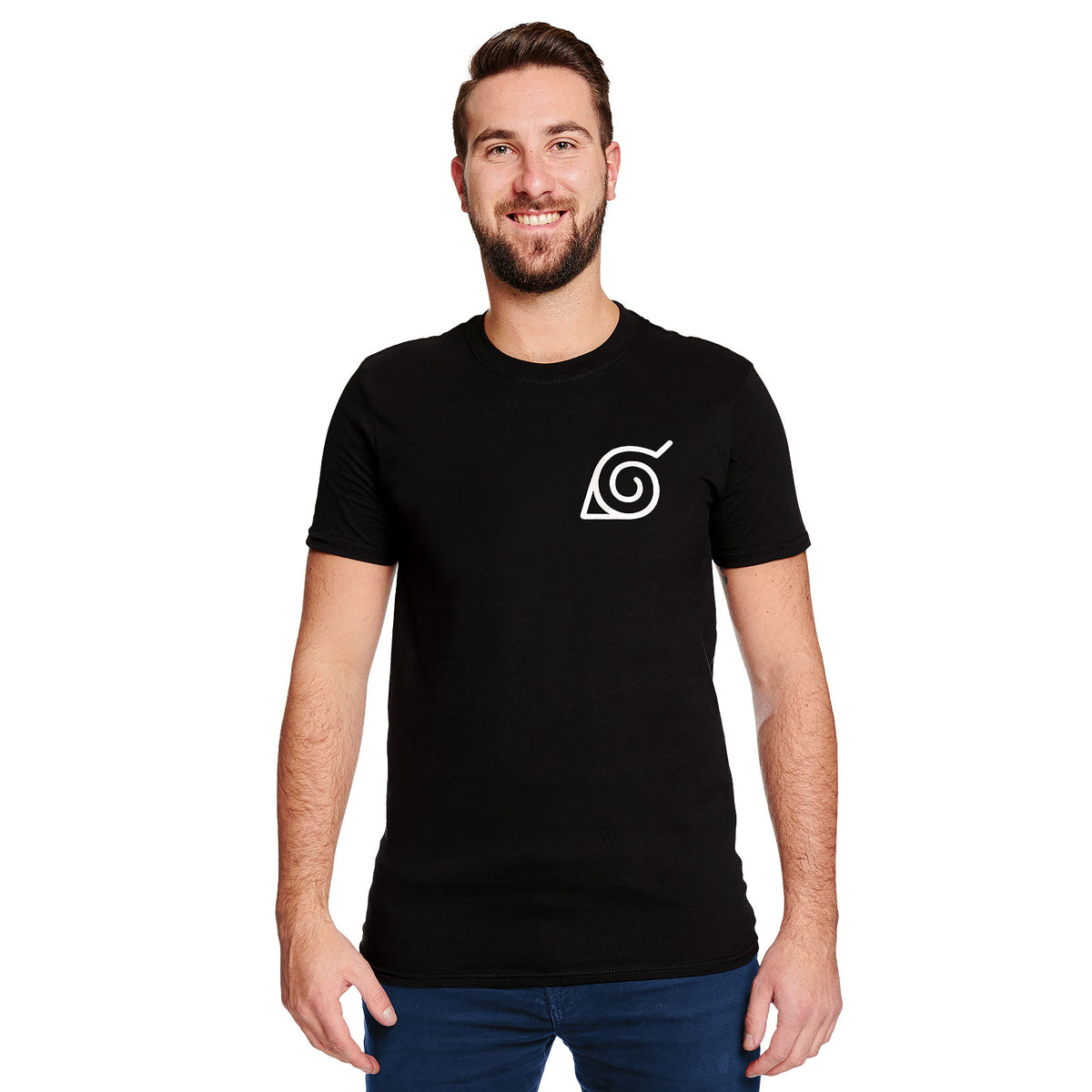 Produktbild Naruto - Konoha Mini Symbol T-shirt svart