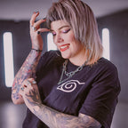 Produktbild Naruto - Konoha Mini Symbol T-shirt svart