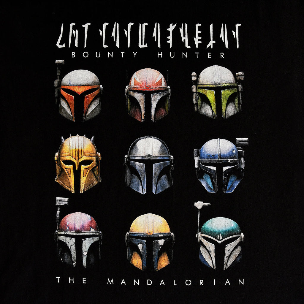 Produktbild Star Wars - Mandalorian Helmets T-shirt svart