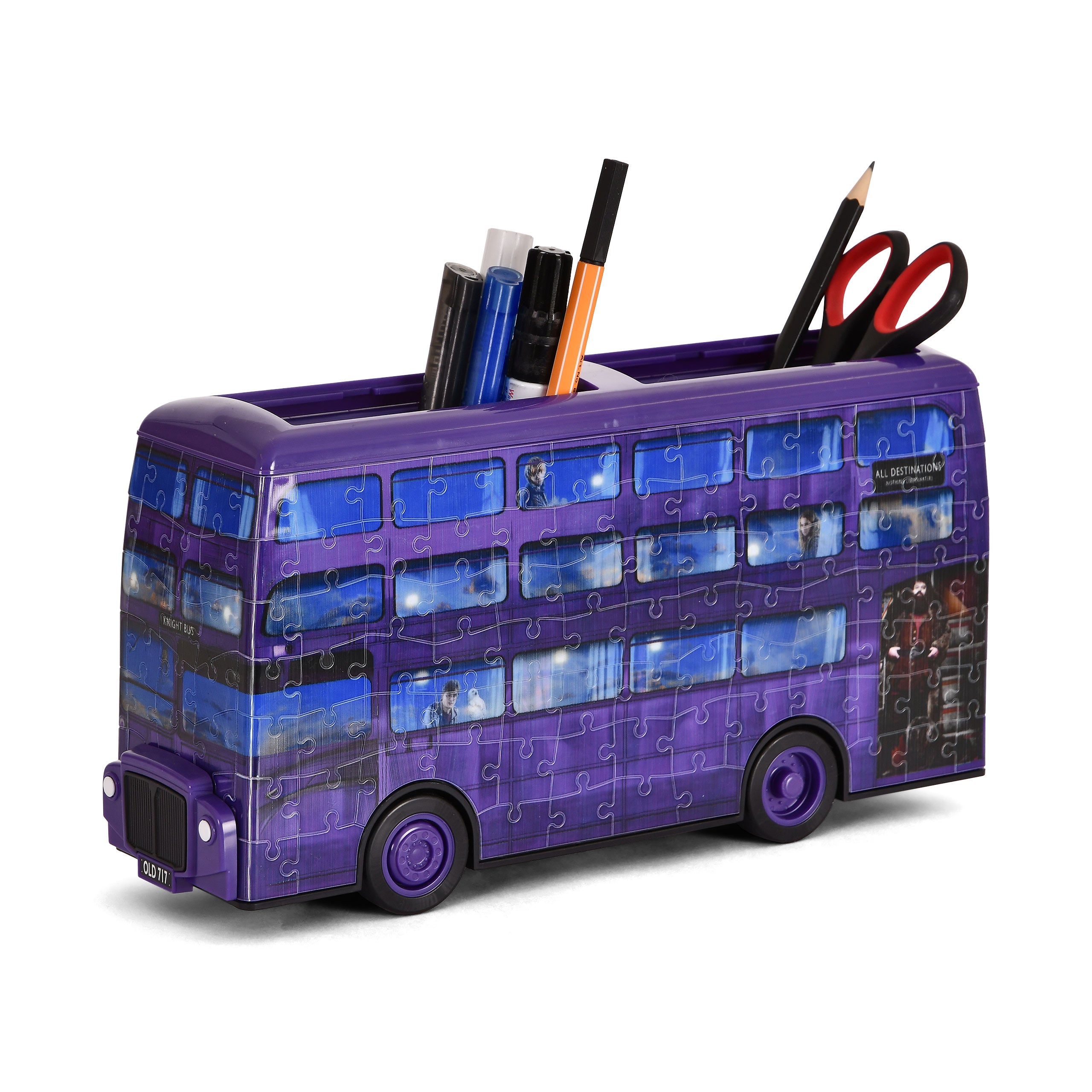Produktbild Harry Potter - Knight Bus 3D-pussel med pennfack