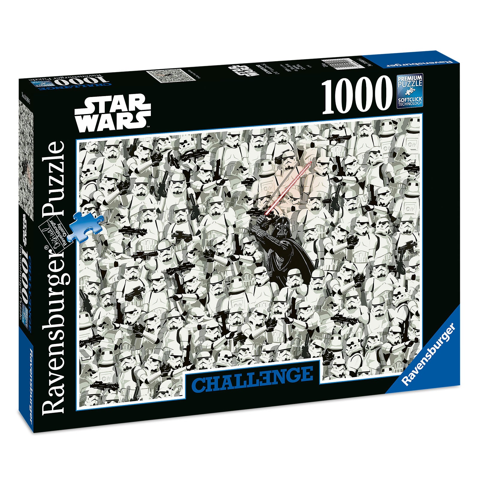 Produktbild Star Wars - Stormtrooper & Darth Vader Challenge-pussel