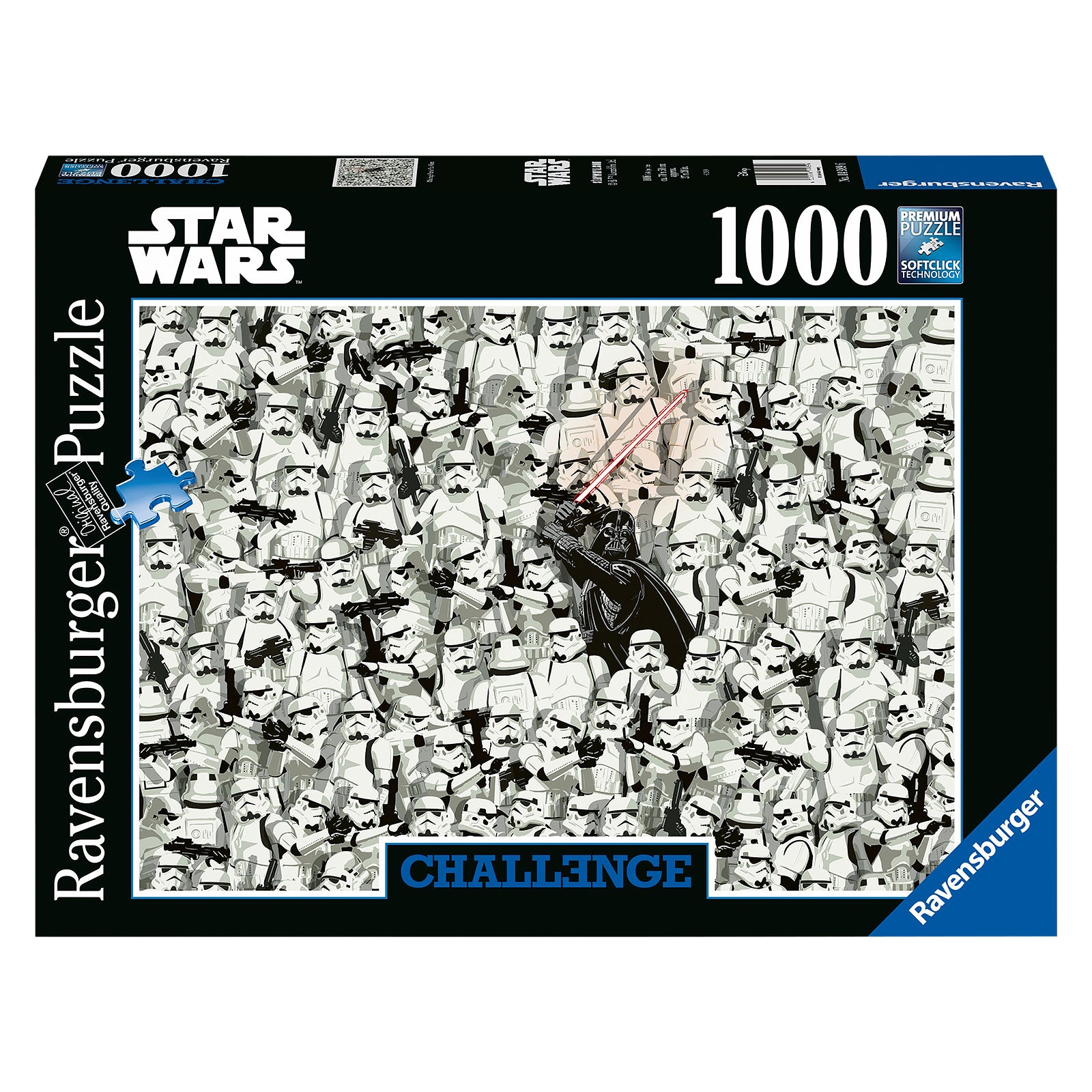 Produktbild Star Wars - Stormtrooper & Darth Vader Challenge-pussel