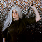 Produktbild Geralt av Rivias silvervärja replika med slida för Witcher-fans
