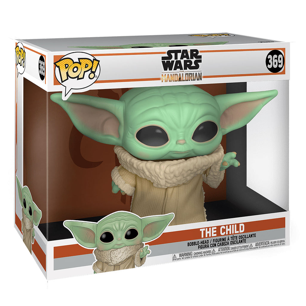 Produktbild The Child 25 cm Funko Pop vickande huvud-figur - Star Wars The Mandalorian