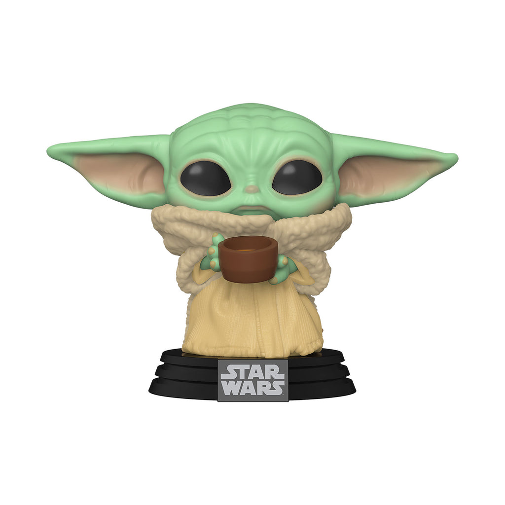 Produktbild The Child med kopp Funko Pop vickande figur - Star Wars The Mandalorian