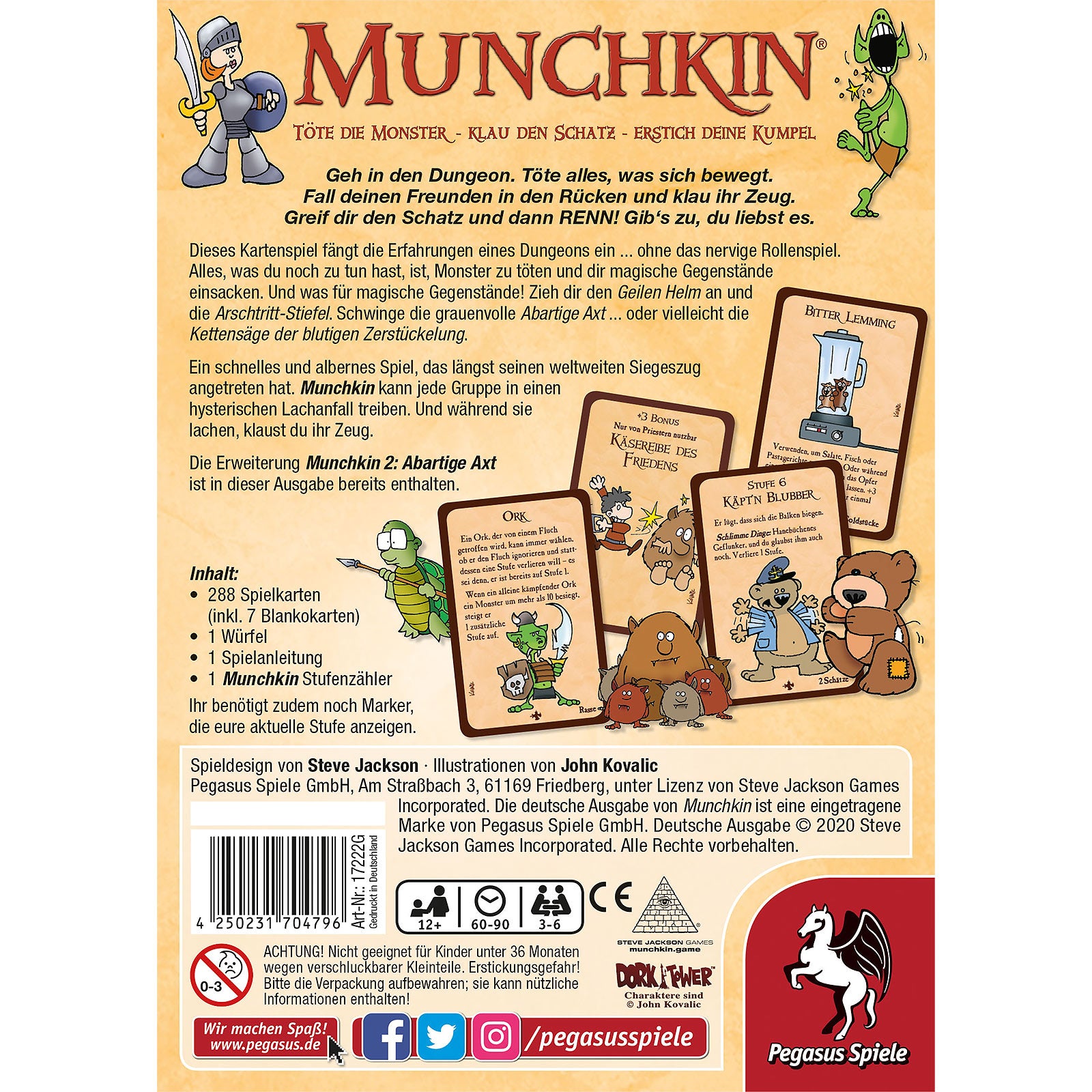 Product image Munchkin - Basic Game with Expansion