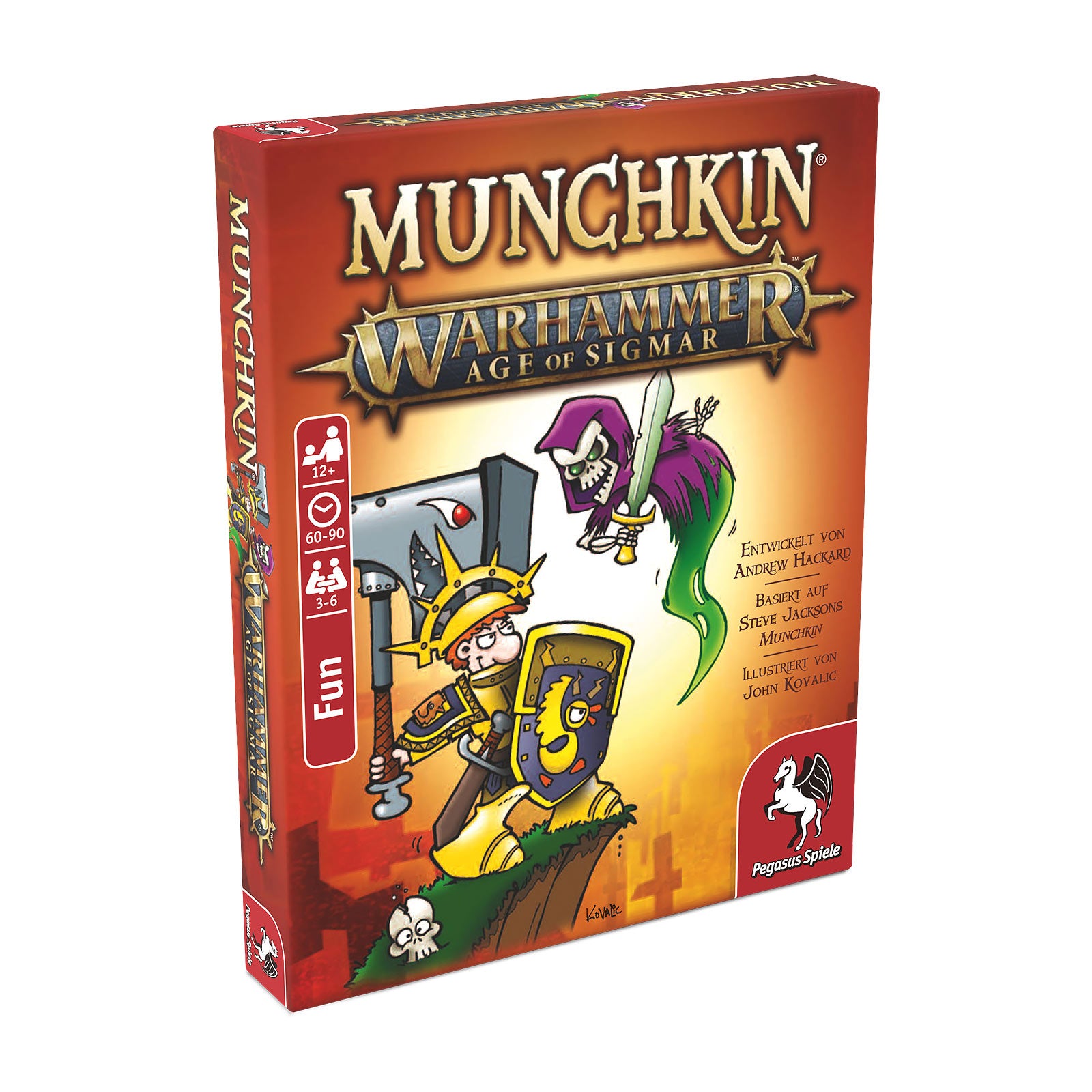 Produktbild Munchkin - Warhammer Age of Sigmar Kortspel