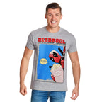 Produktbild Deadpool - Here for the Comments T-Shirt grå
