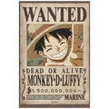 Produktbild One Piece - Wanted Luffy & Ace Poster 2-delars Set