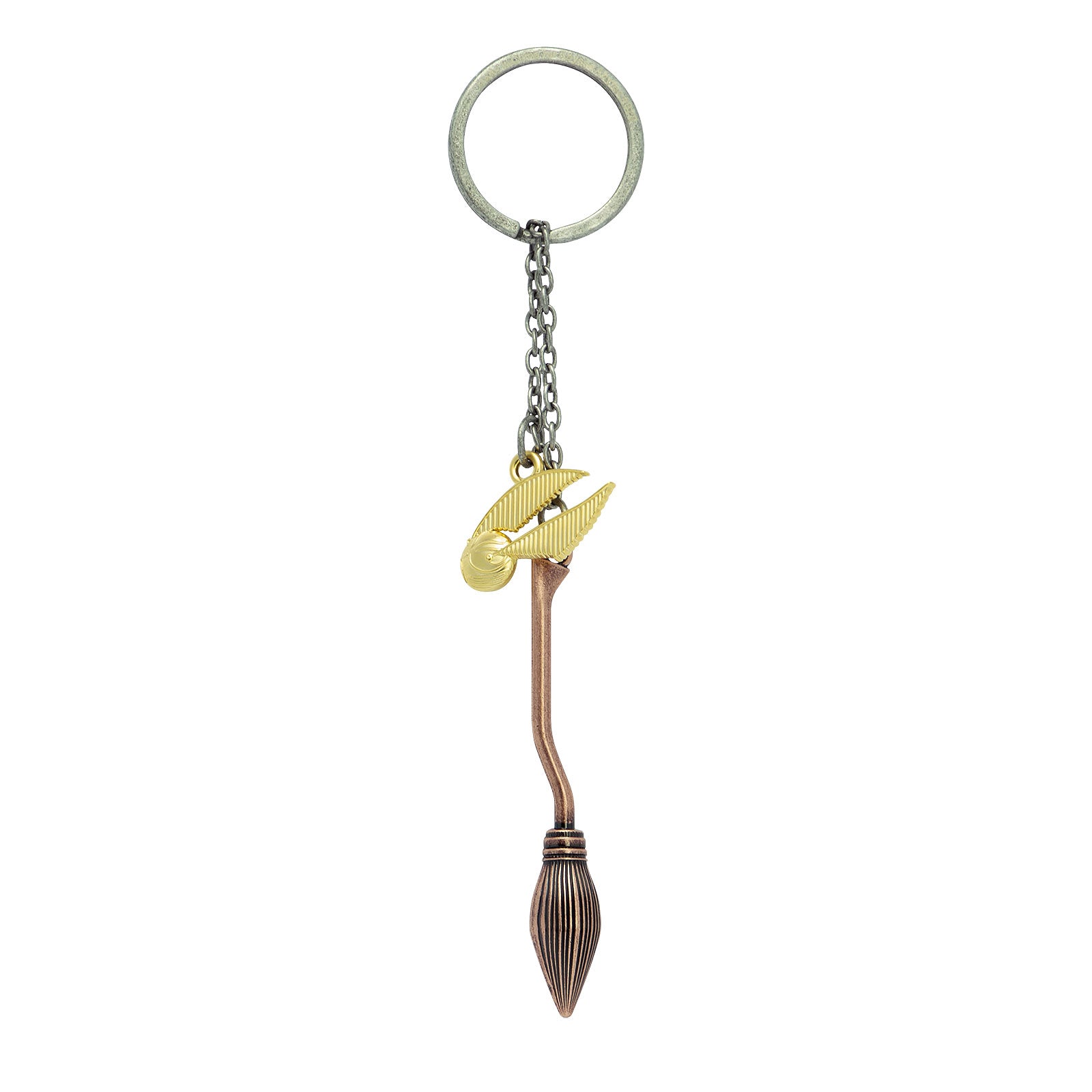 Produktbild Harry Potter - Nimbus & Gycklarens Gyllene Klot Nyckelring