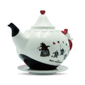 Product image Alice in Wonderland - Queen of Hearts Teapot with Saucer