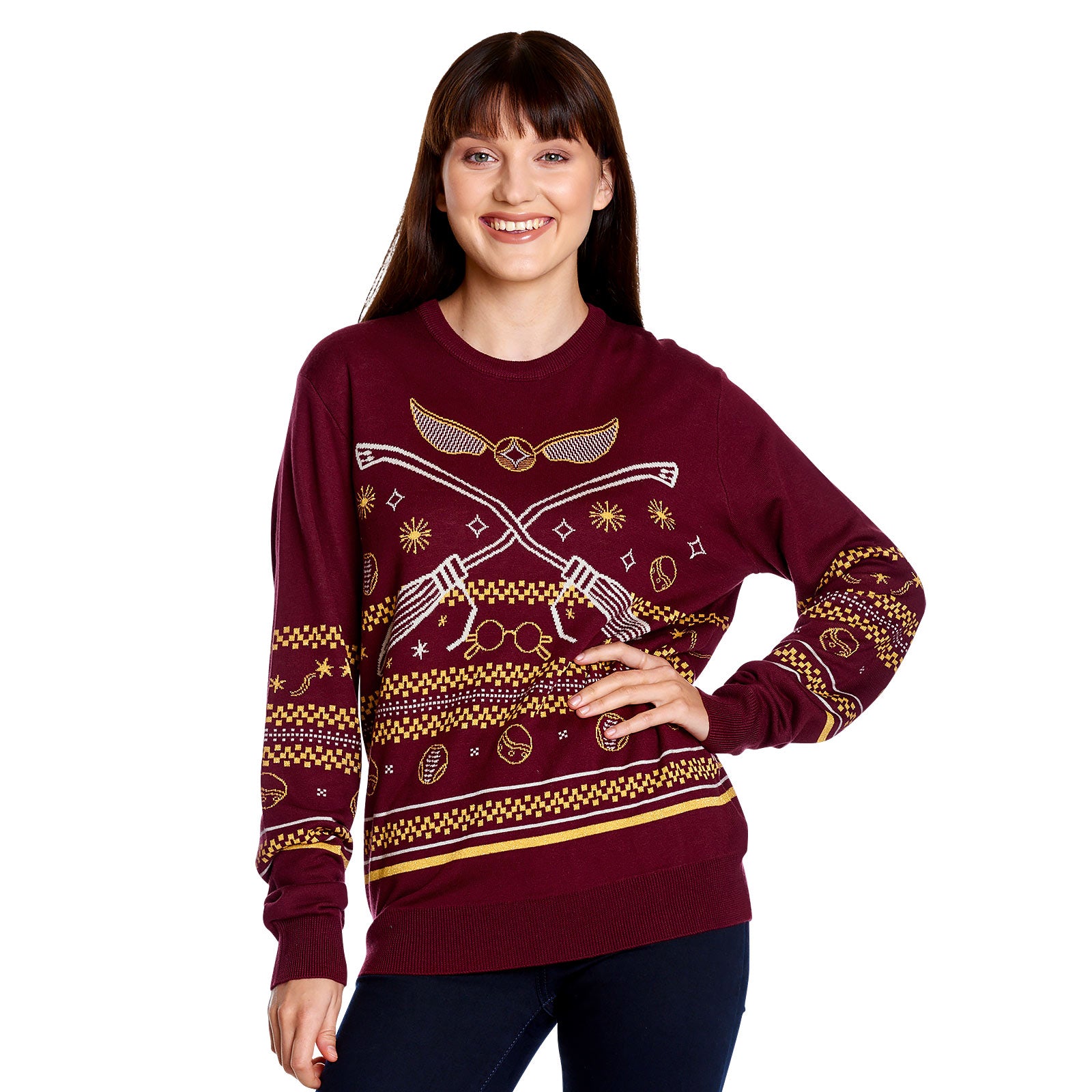 Produktbild Harry Potter - Quidditch Stickad Tröja