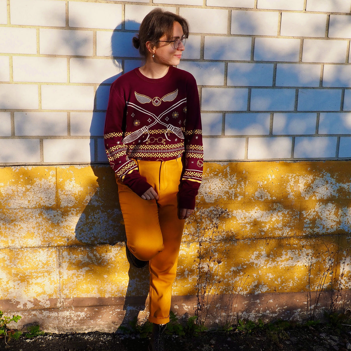 Produktbild Harry Potter - Quidditch Stickad Tröja