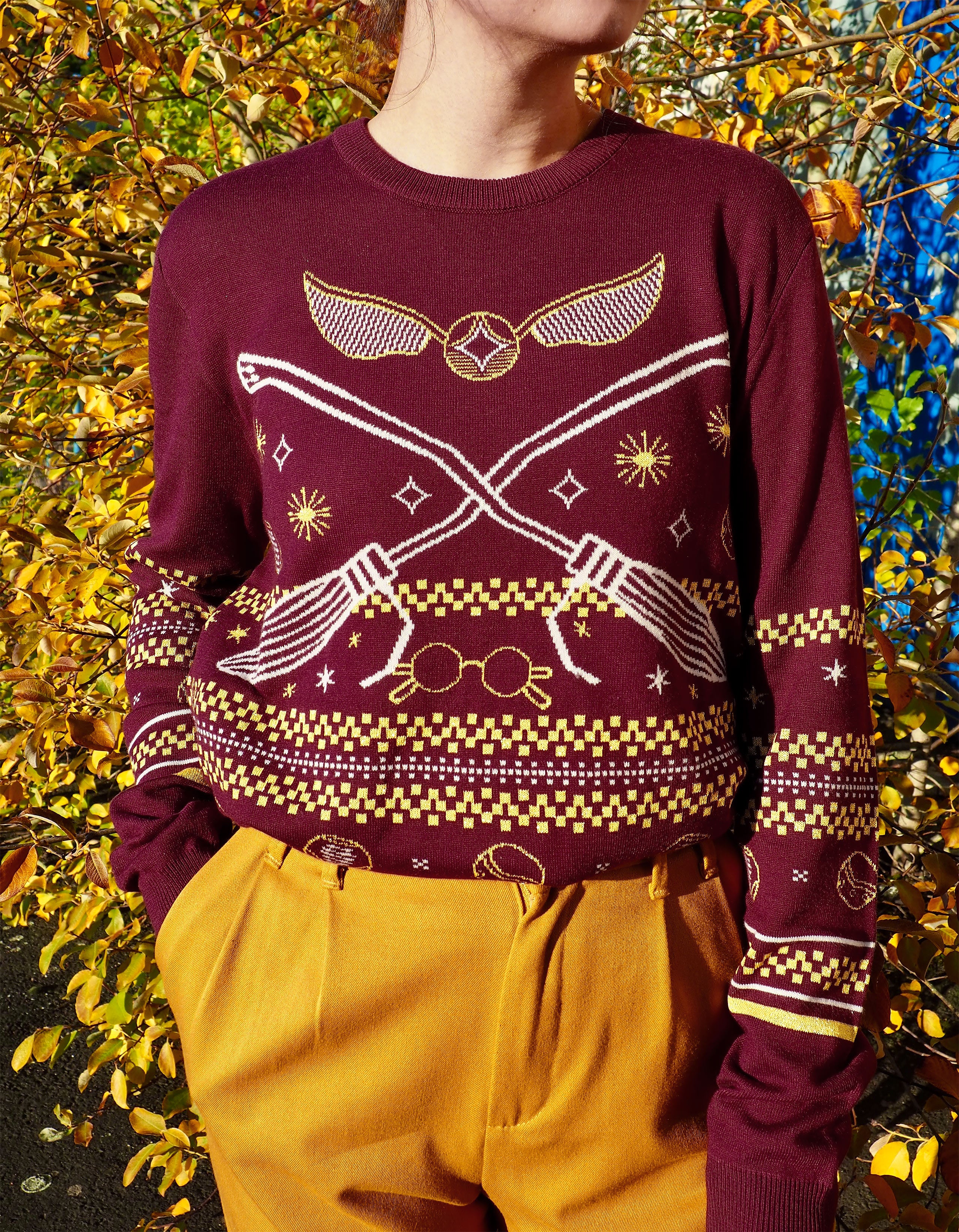 Produktbild Harry Potter - Quidditch Stickad Tröja