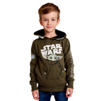 Produktbild Grogu barn hoodie grön - Star Wars The Mandalorian