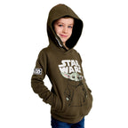 Produktbild Grogu barn hoodie grön - Star Wars The Mandalorian