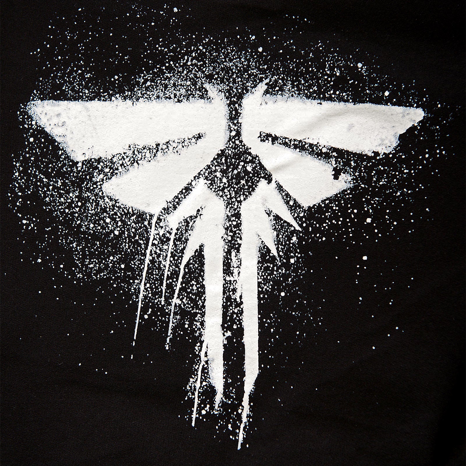 Produktbild The Last of Us - Fireflies Logo huvtröja svart