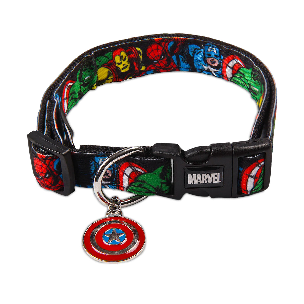 Produktbild Avengers - Comic Heroes klick-halsband för hundar