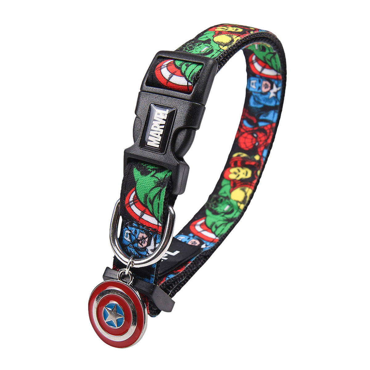 Produktbild Avengers - Comic Heroes klick-halsband för hundar