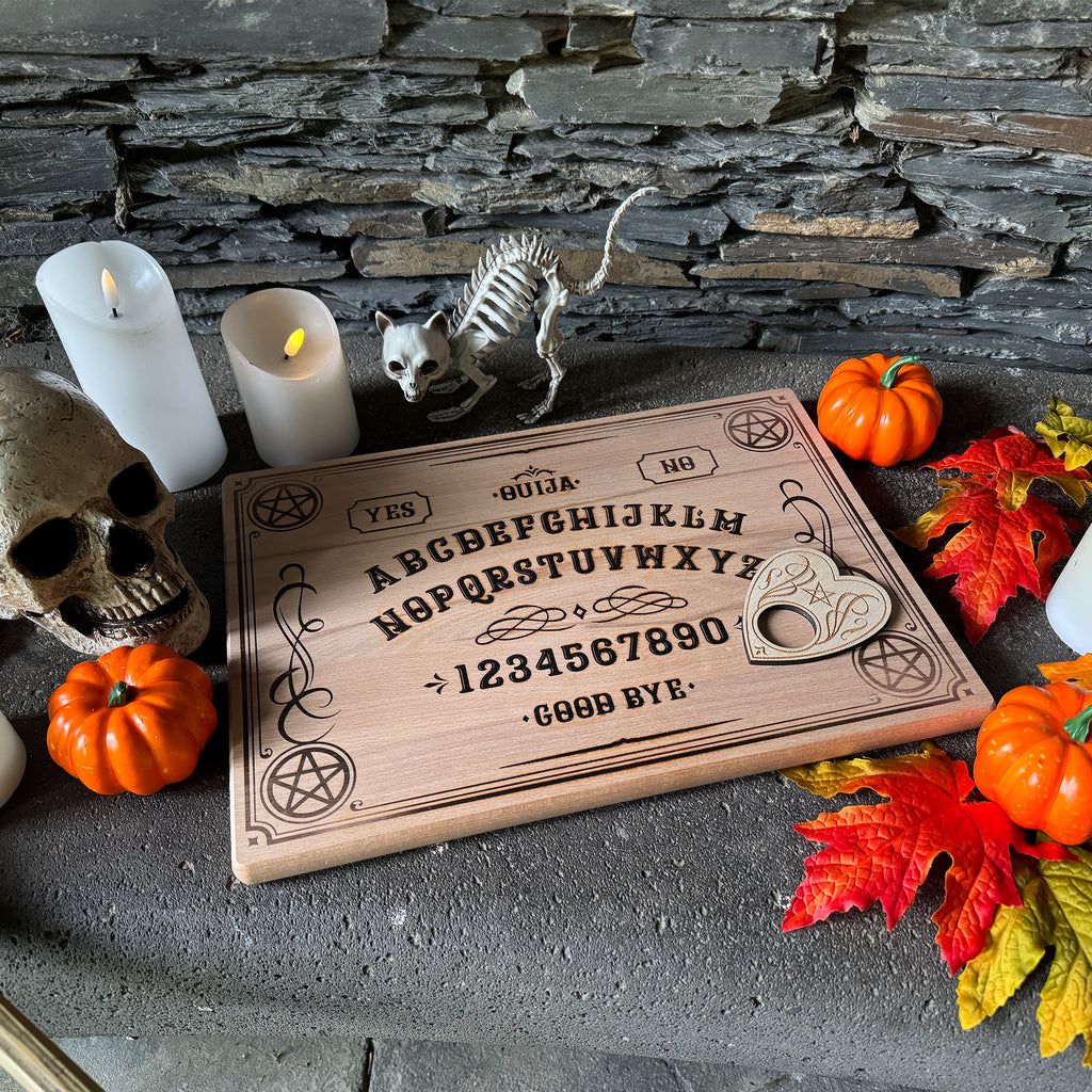 Produktbild Ouija-bräda i bokträ för Supernatural-fans