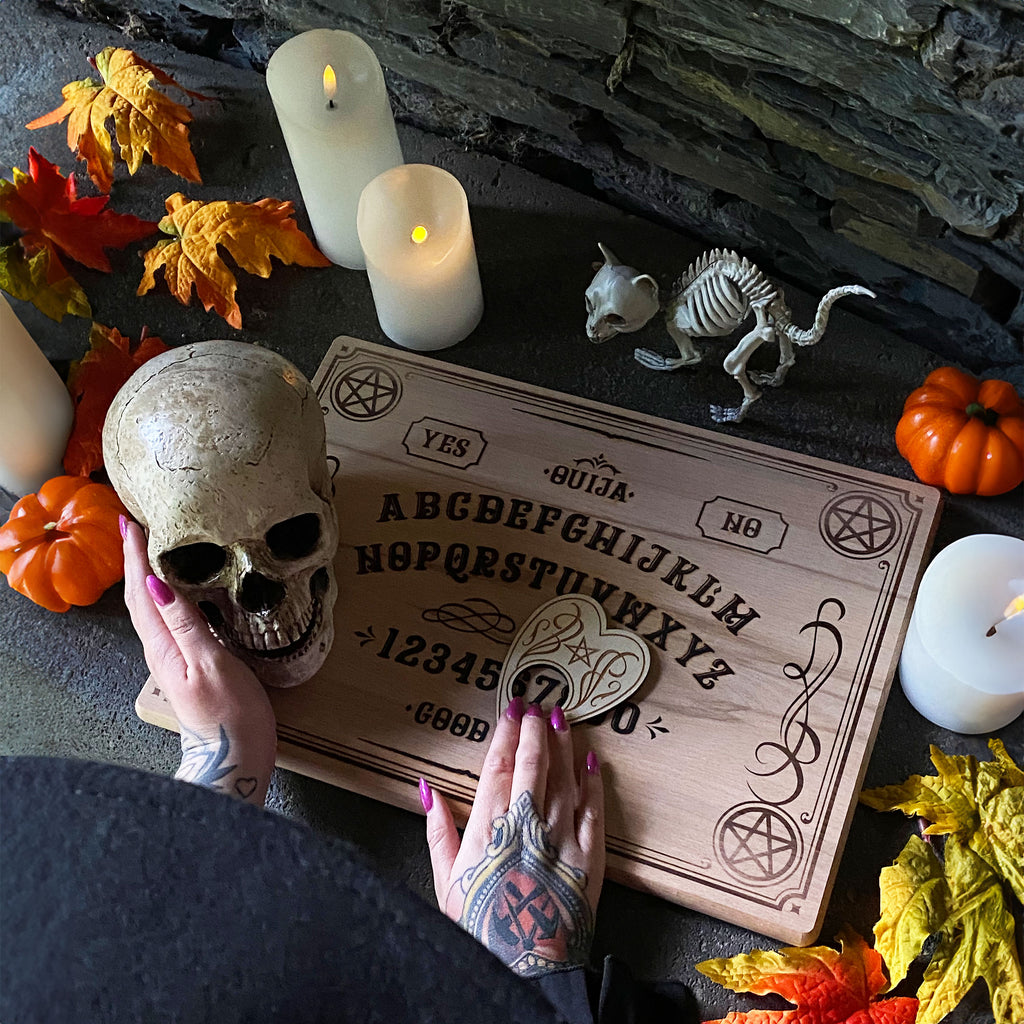 Produktbild Ouija-bräda i bokträ för Supernatural-fans