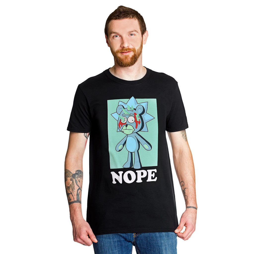 Produktbild Rick and Morty - Nope T-shirt svart