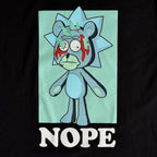 Produktbild Rick and Morty - Nope T-shirt svart