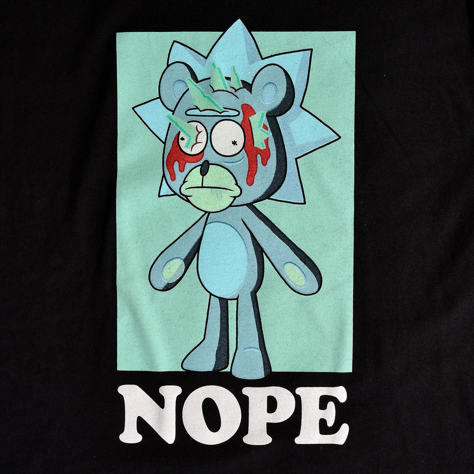 Produktbild Rick and Morty - Nope T-shirt svart