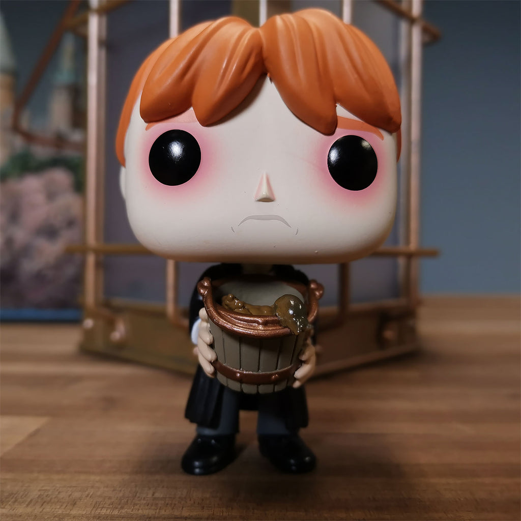 Produktbild Harry Potter - Ron med sniglar Funko Pop Figur