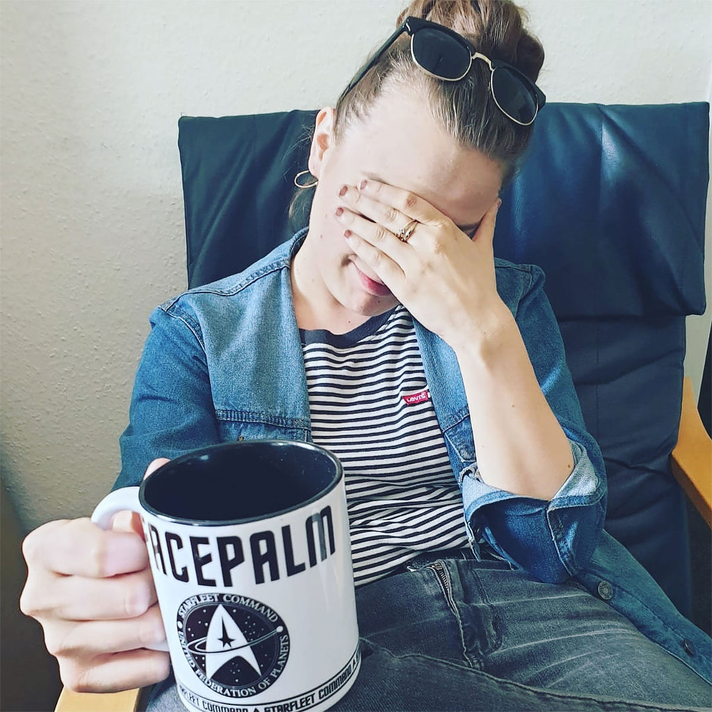 Produktbild Star Trek - Picard Facepalm Mugg