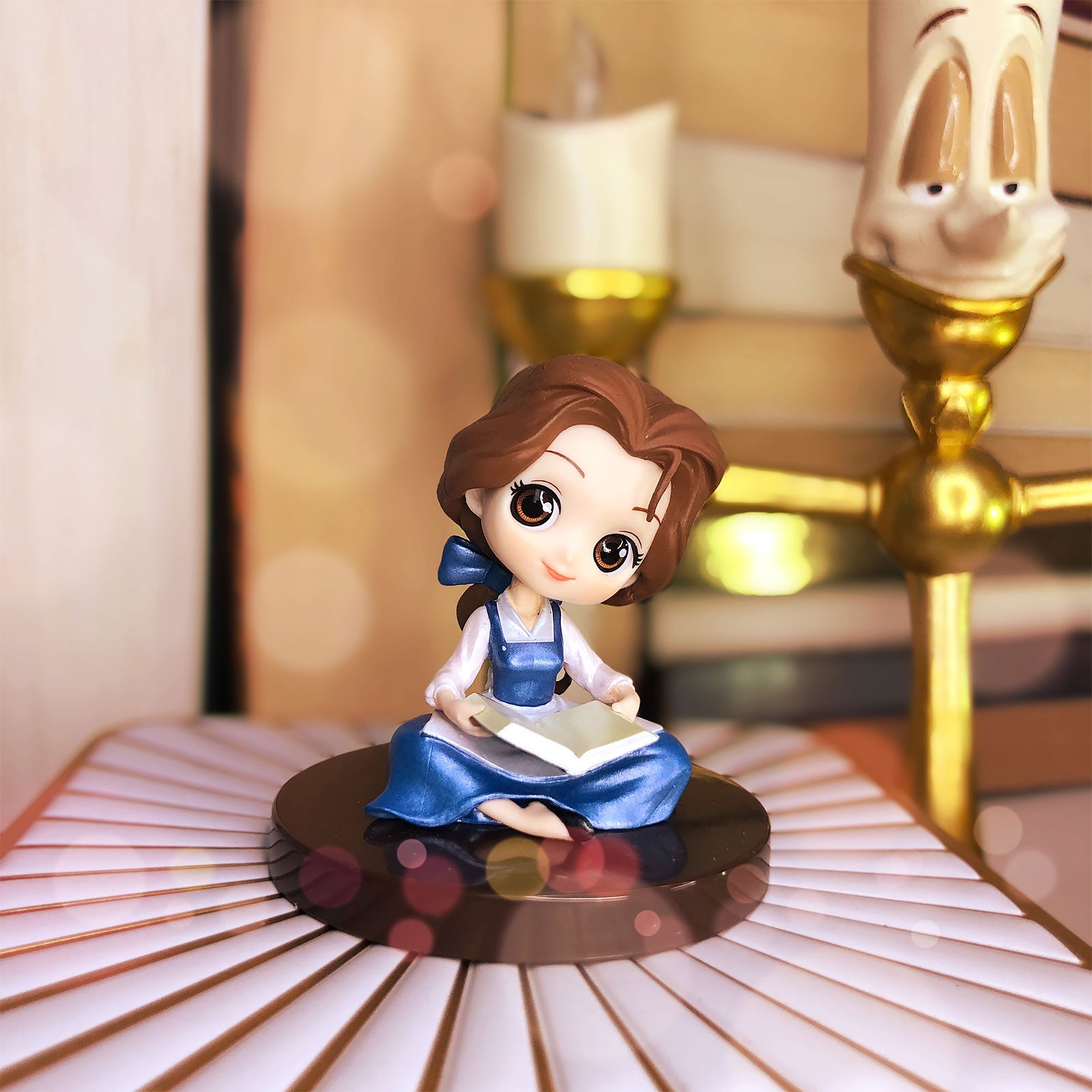 Produktbild Skönheten och Odjuret - Belle Q Posket Figur 5 cm