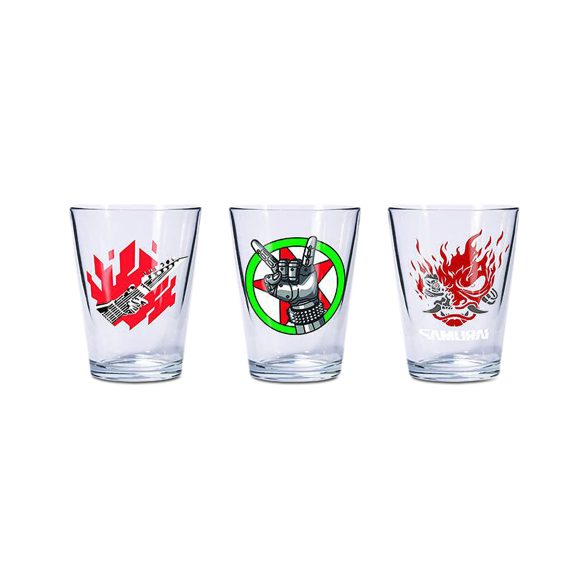 Produktbild Cyberpunk 2077 - Symbol Shotglas-set