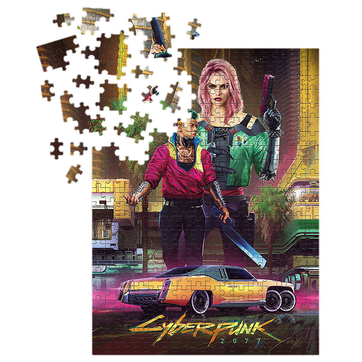 Produktbild Cyberpunk 2077 - Kitsch-pussel