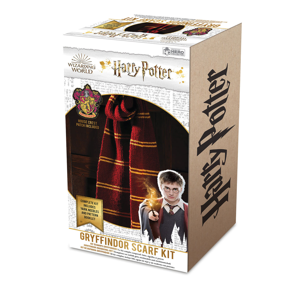 Produktbild Harry Potter - Gryffindor Halsduk Stickningsset