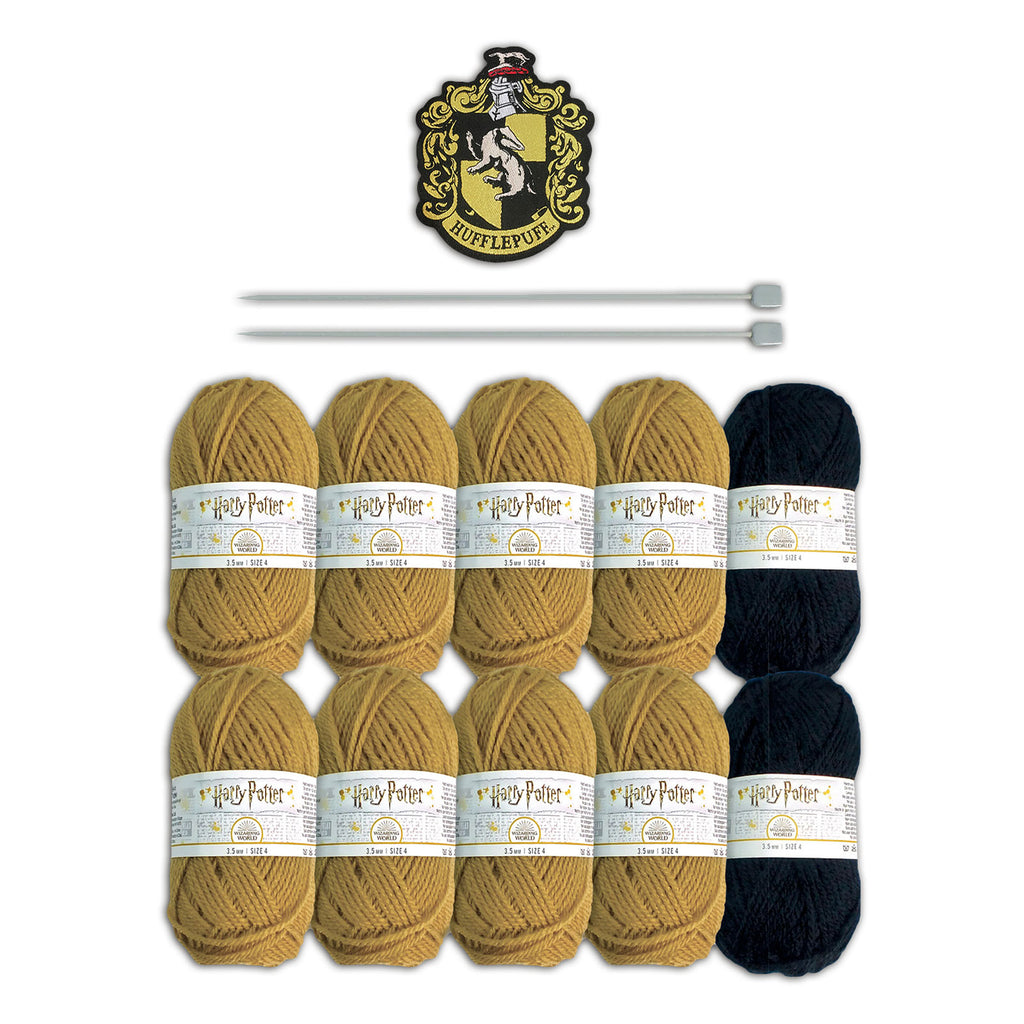 Produktbild Harry Potter - Hufflepuff Halsduk Stickset