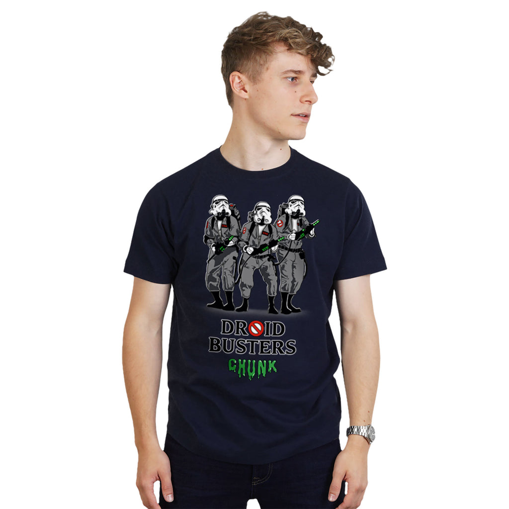 Produktbild Droidbusters T-shirt för Star Wars-fans blå