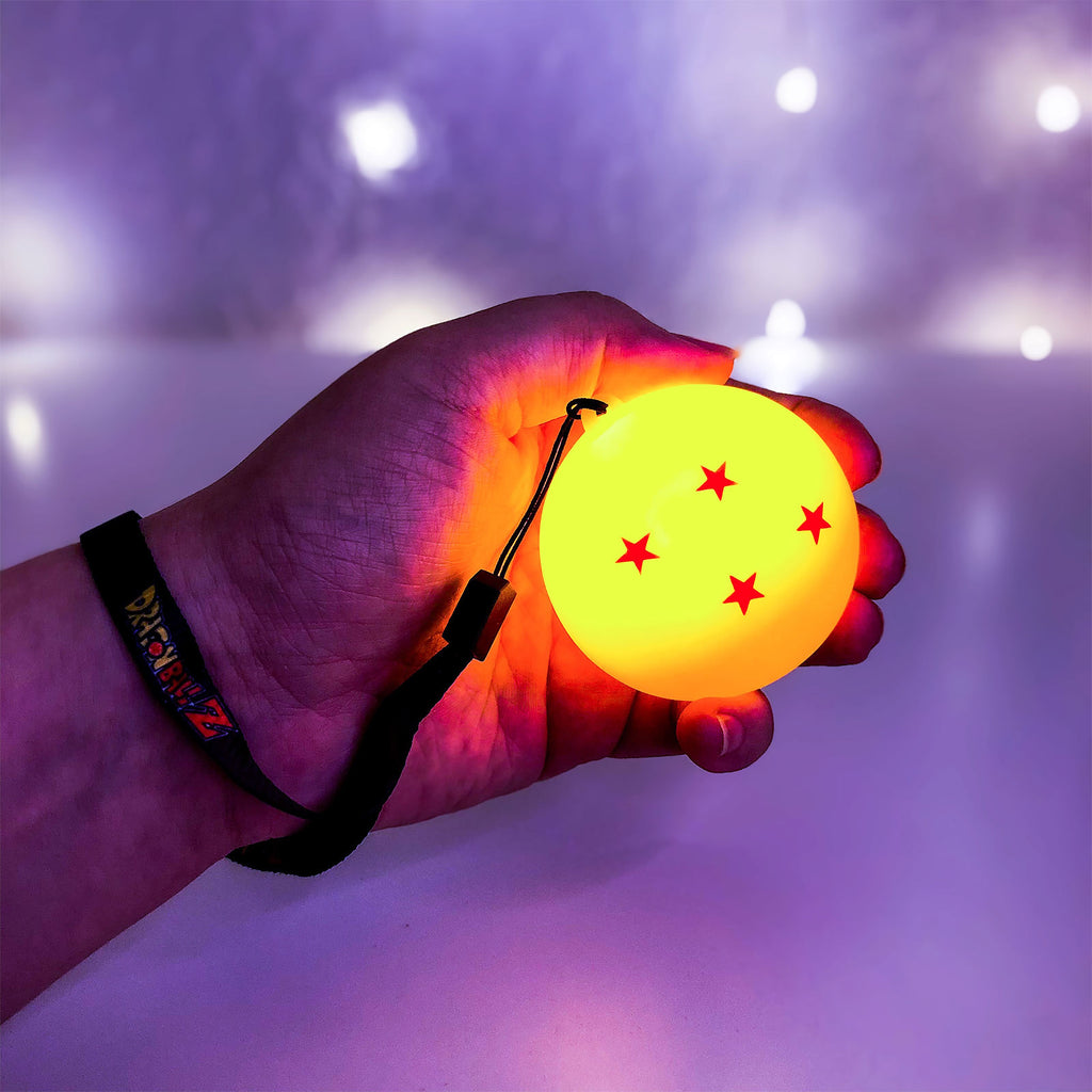 Produktbild Dragon Ball - LED Kristallkula med handrem