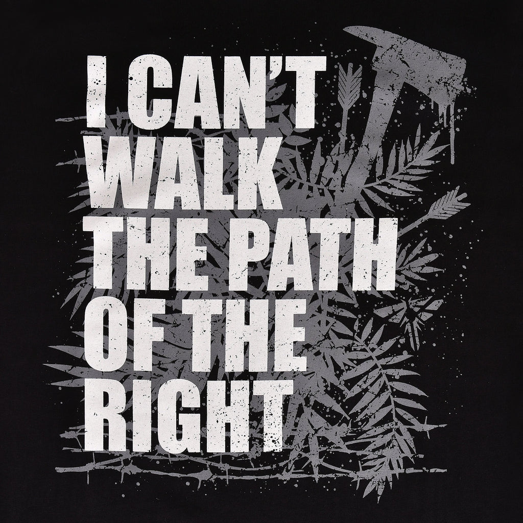 Produktbild Path of the Right T-shirt för The Last of Us-fans svart