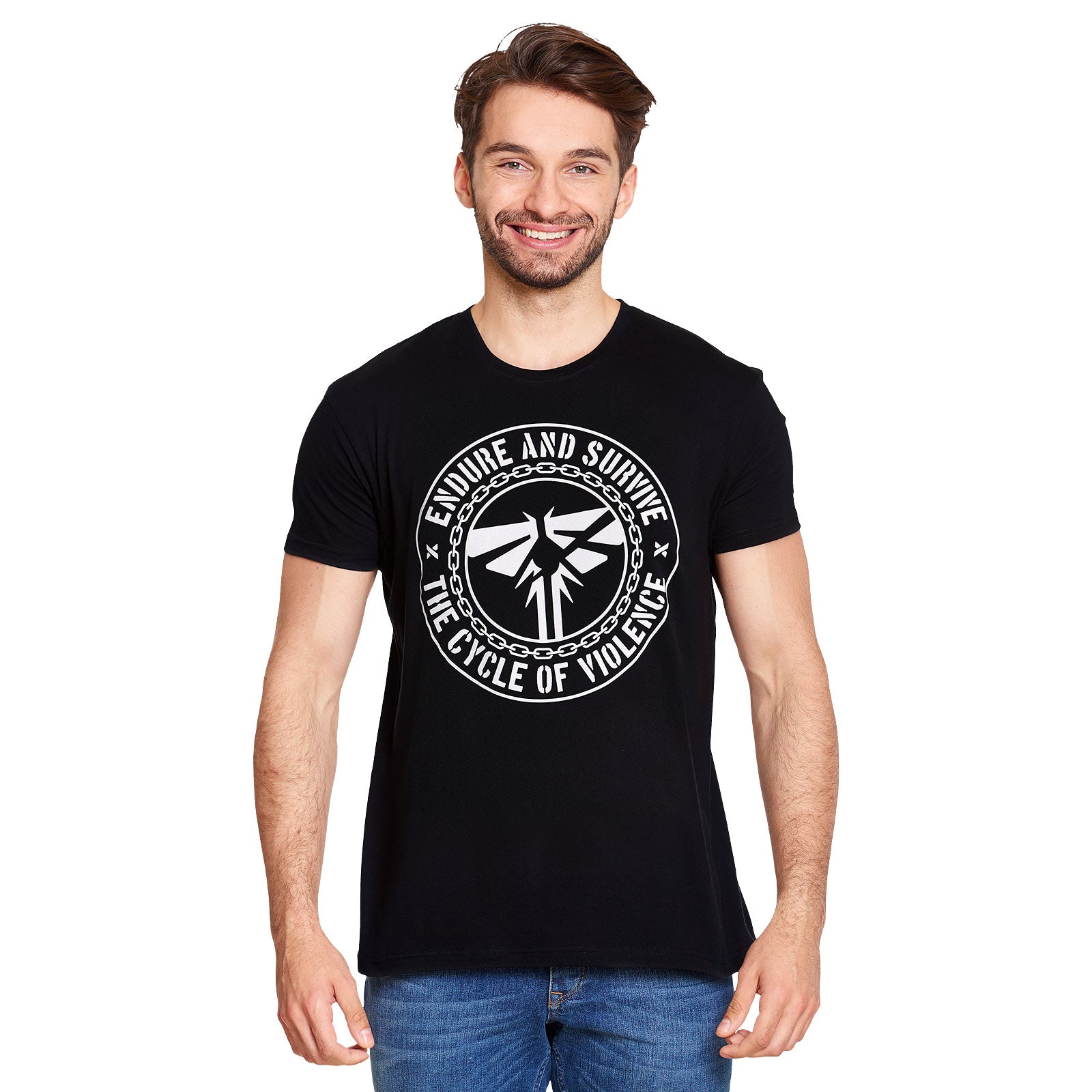 Produktbild Endure and Survive T-shirt för fans av The Last of Us svart