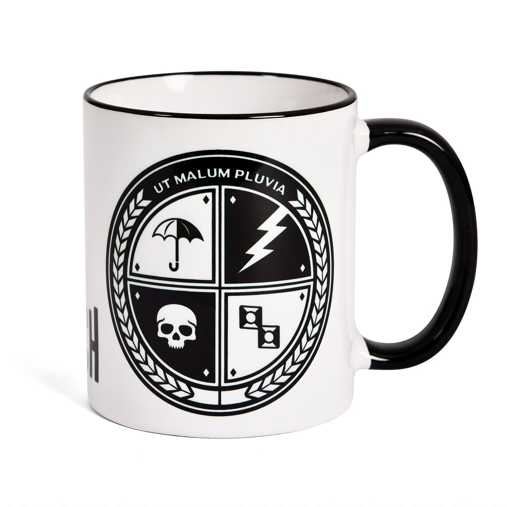 Produktbild Time Travel's a Bitch-mugg för fans av The Umbrella Academy