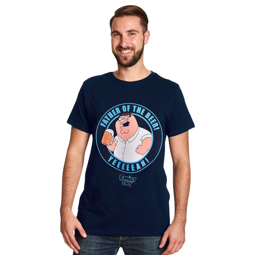 Produktbild Family Guy - Father of the Beer T-shirt blå