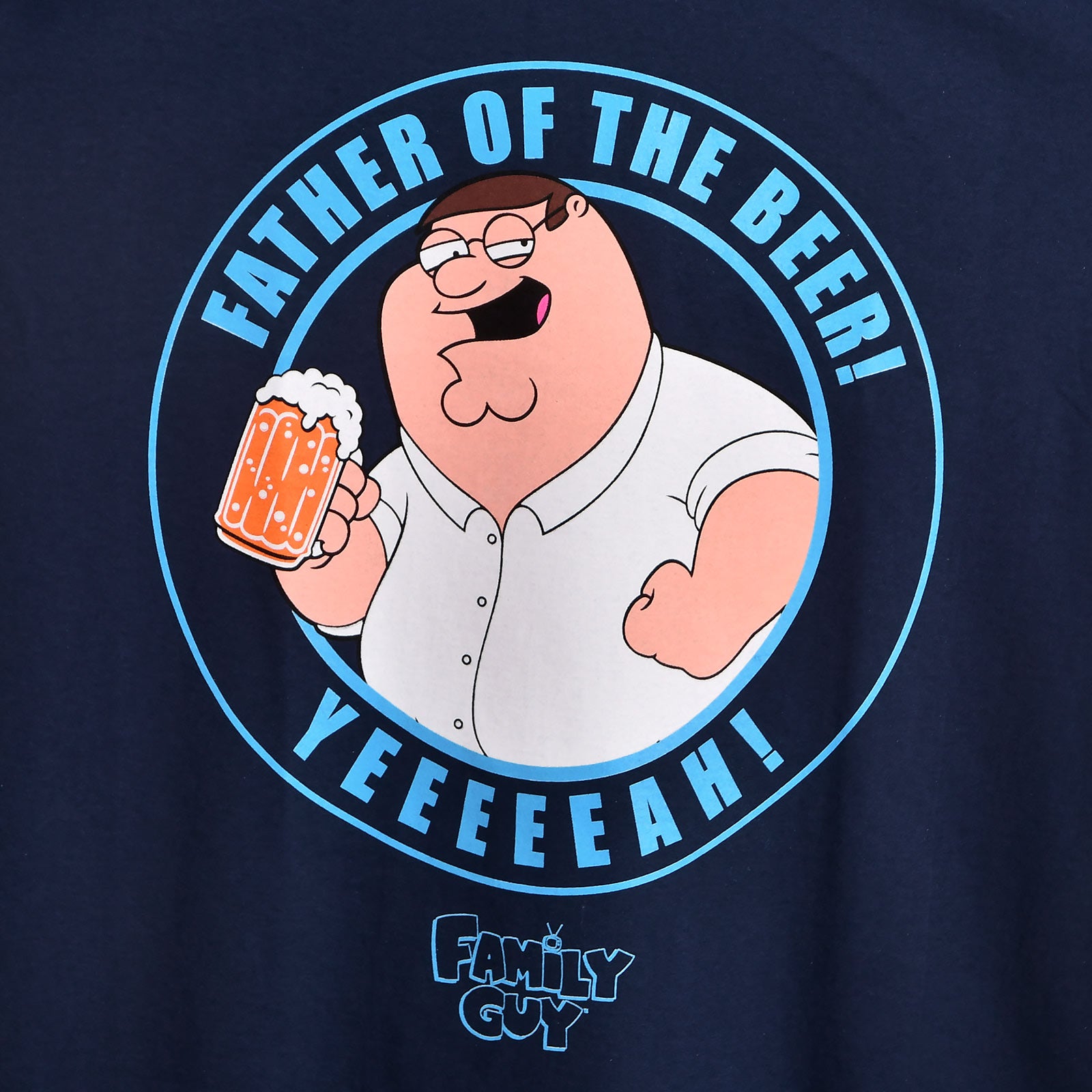 Produktbild Family Guy - Father of the Beer T-shirt blå