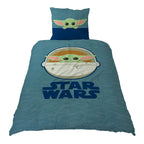 Produktbild The Child vändbart påslakanset - Star Wars The Mandalorian