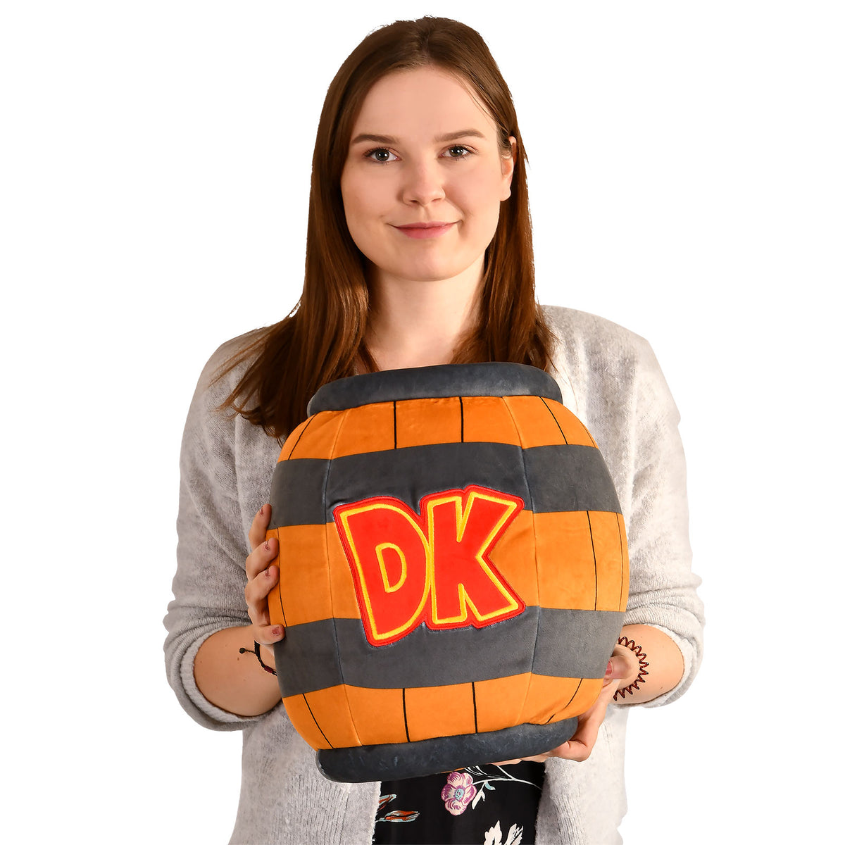 Produktbild Donkey Kong - DK-Tunna Plyschfigur XL