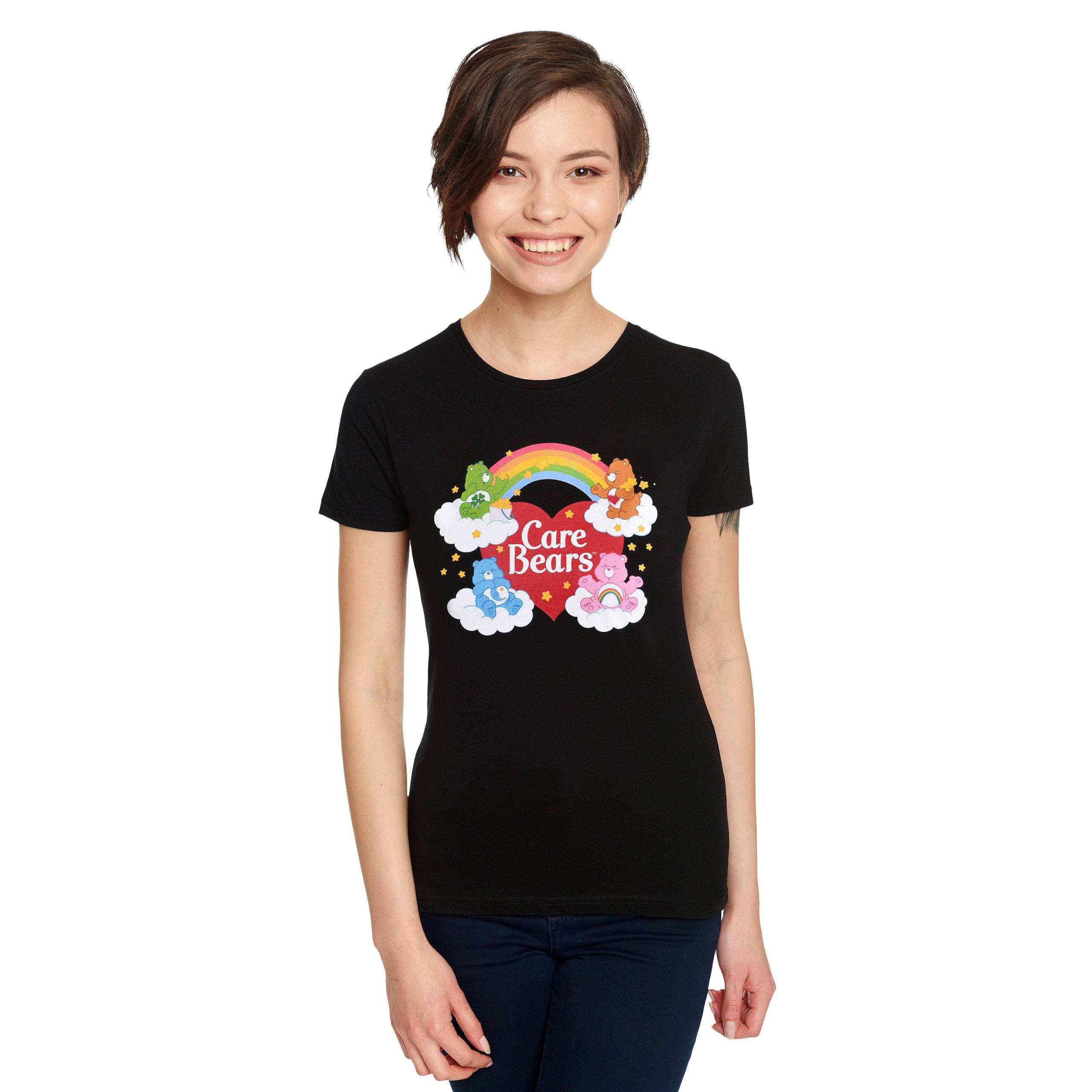 Produktbild Care Bears - Bears and Rainbow T-shirt dam svart
